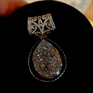 Sterling Silver Gem Pendant